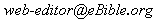 web - editor at eBible dot org